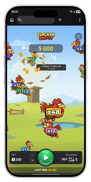 Download App Chicken Shoot