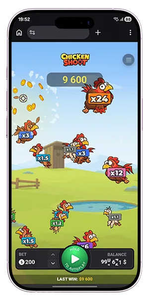 Chicken Shoot auto paly